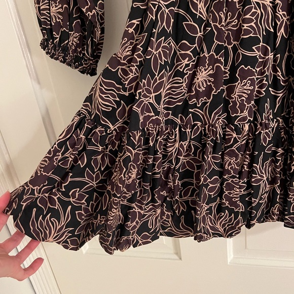 Nicholas Western Dress with Belt Size 4 - Picture 6 of 8